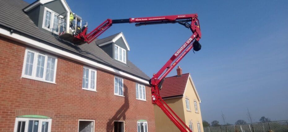 Warren Access spider lift - complying to the work at height regulations