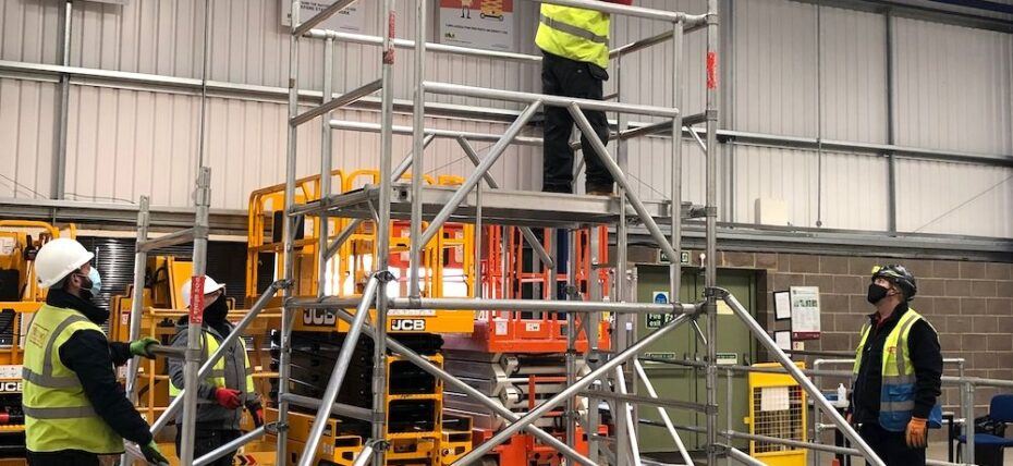 Warren Access mobile scaffold tower training