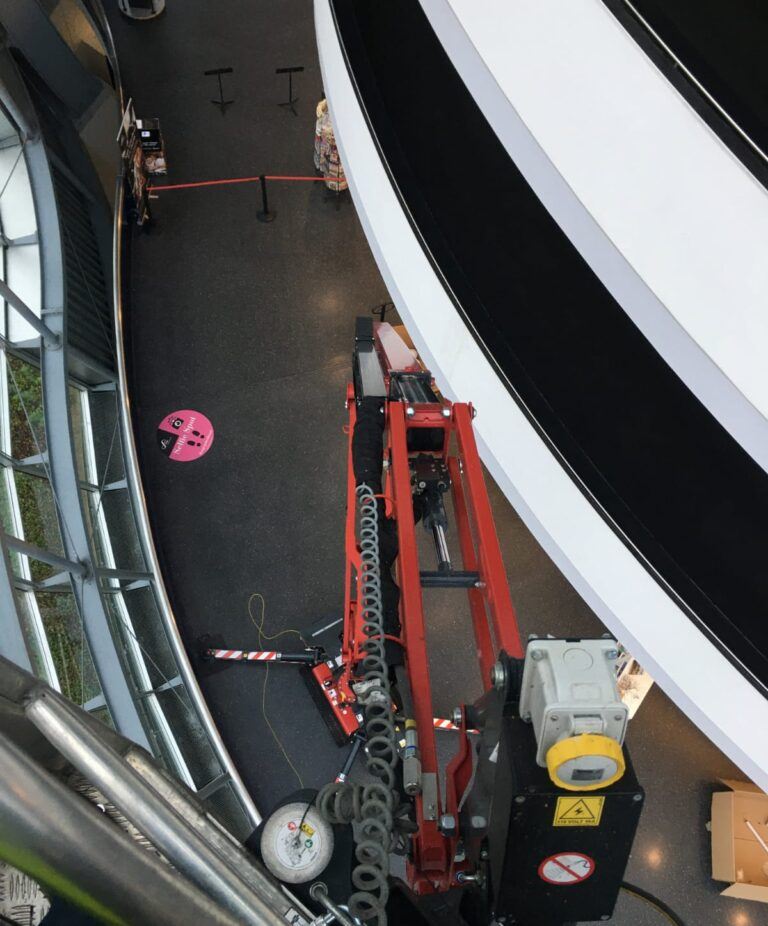 Indoor View - 17m Hinowa Lightlift Tracked Access Platform