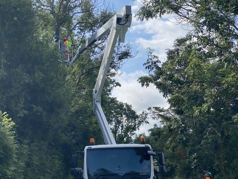 CTE ZED 26JH truck mounted lift platform - Cherry picker tree work