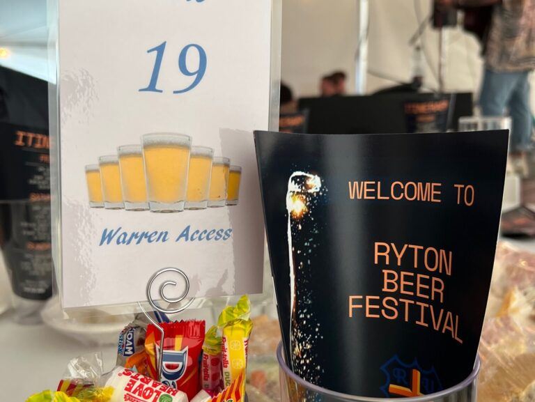 Ryton Rugby Club beer festival