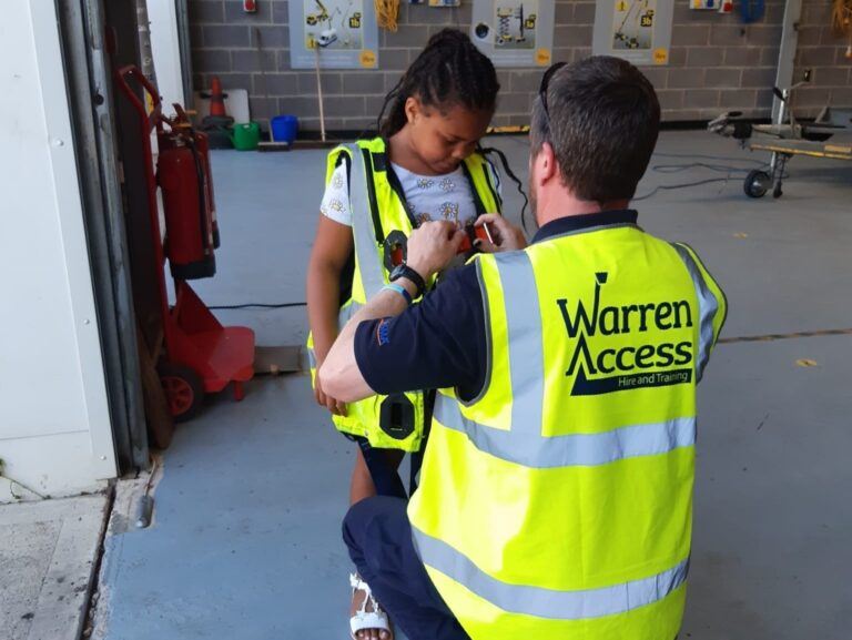 Warren Access - summer holiday sees arrival of mini apprentices while their parents work