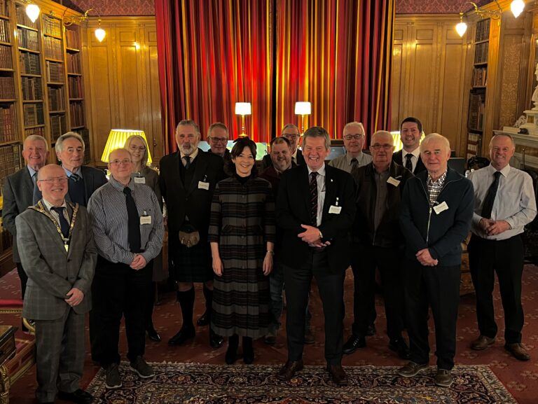 Reception for Alnwick Christmas lights committee