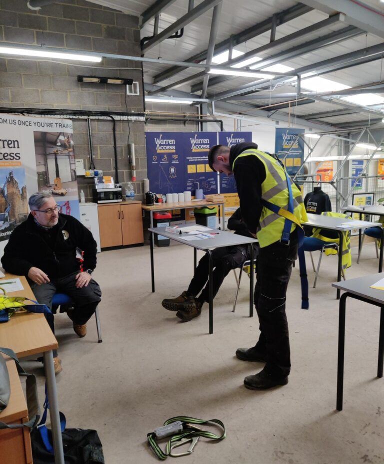 IPAF Harness Course at Warren Access