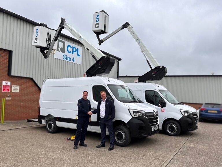 Warren Access take delivery of new van mounted platforms